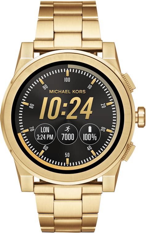 grayson gold michael kors|Michael Kors grayson smartwatch specs.